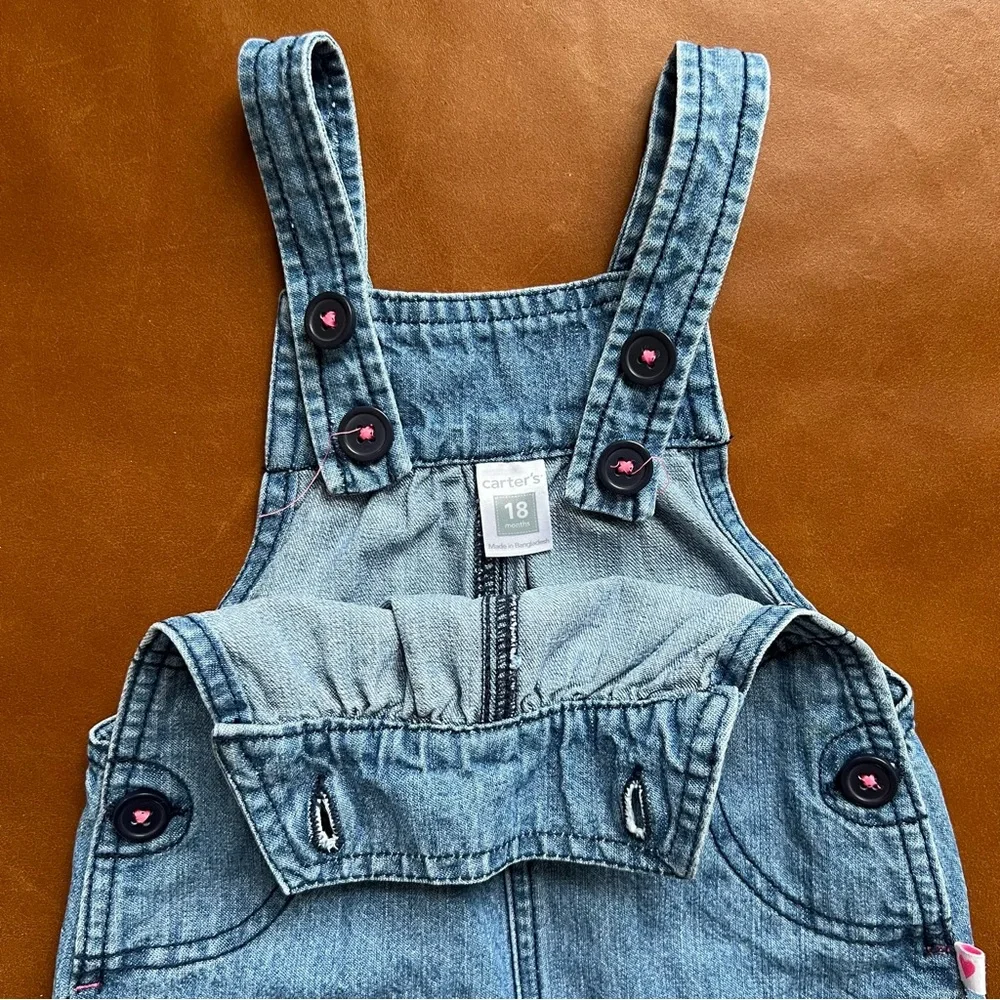 CARTERS Y2K Denim Cotton Skirtall, 18mo